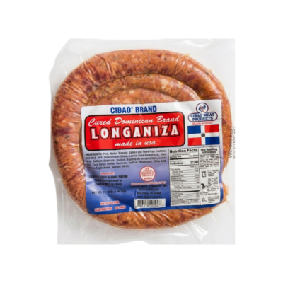 Cibao Longaniza VP/Sausage 1/1.40 Lbs