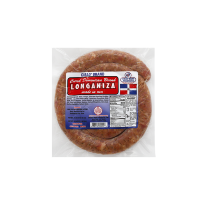 Cibao Longaniza VP/Sausage 1/1.40 Lbs