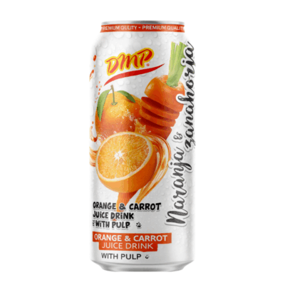 DMP Jugo de Lata Naranja y Zanahoria/Canned Orange and Carrot Drink 24/16.57 oz