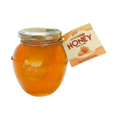 DMP Miel De Abeja Con Pana De Cristal/Honey Whit Comb Crystals 6/16 oz