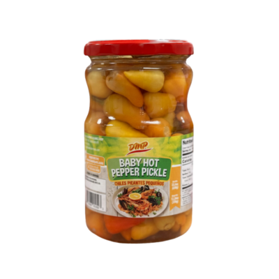 DMP Chiles Picantes Pequeño/Baby Hot Pepper Pickle 1/670 g