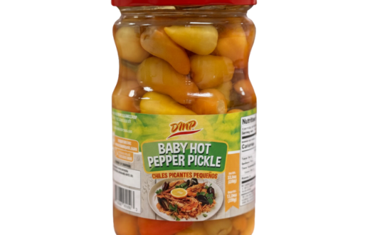 DMP Chiles Picantes Pequeño/Baby Hot Pepper Pickle 1/670 g