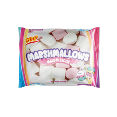 DMP Malvaviscos Rosa y Blanco/Pink and White Marshmallows 20/300 g