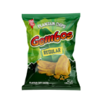 Gembos Tajadas de Platano Regular con Sal/Salty Plantain Chips 24/150 g