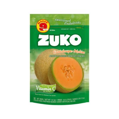 Zuko Bebida Sabor Melon/Powdered Cantaloupe Drink 12/14.1 oz