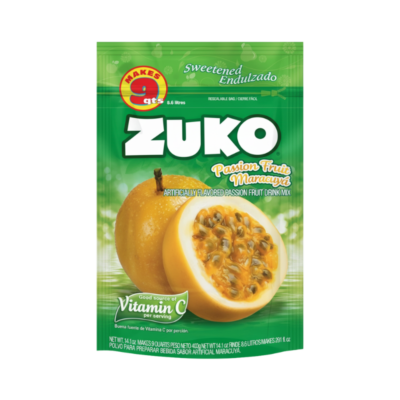 Zuko Bebida Sabor Maracuya/Powdered Passionfruit Drink 12/14.1 oz