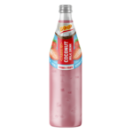 DMP Leche de Coco Fresa (Grande)/Large Strawberry Coconut Milk (Glass Bottle) 12/16.4 oz