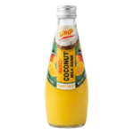 DMP Leche de Coco Mango (Pequeña)/Small Mango Coconut Milk (Glass Bottle) 24/9.8 oz