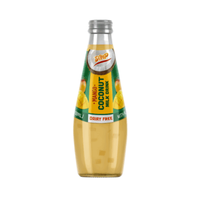 DMP Leche de Coco Mango (Pequeña)/Small Mango Coconut Milk (Glass Bottle) 24/9.8 oz