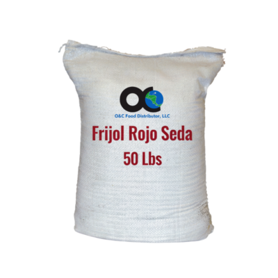 O&C Frijol Rojo Seda Nicaragua Saco/Sack of Whole Seda Red Beans 1/50 Lbs