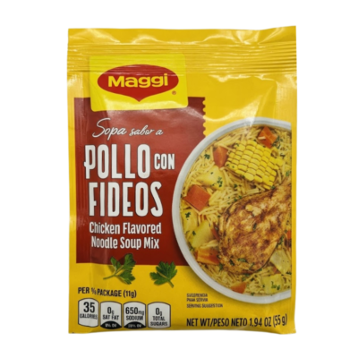 Maggi Sopa Pollo con Fideos/Chicken Noodle Soup 2/12/2.82 oz