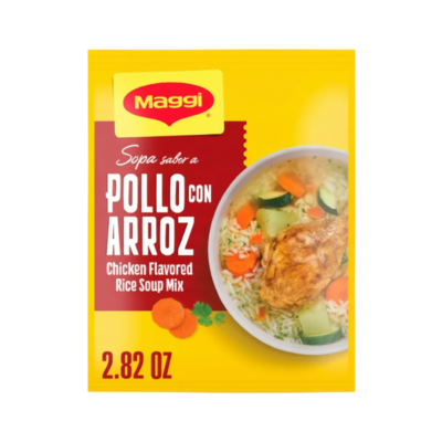 Maggi Sopa Pollo con Arroz/Chicken with Rice Soup 2/12/2.82 oz