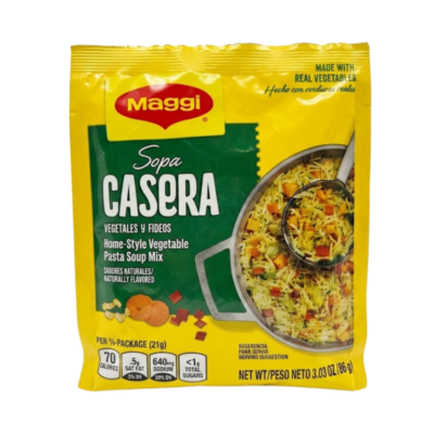 Maggi Sopa Casera Vegetales/Vegetable Soup 12/2.99 oz