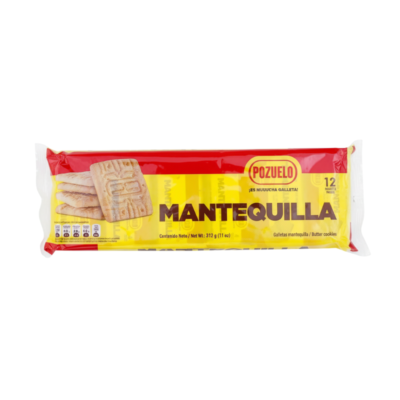 Pozuelo Galleta de Mantequilla/Butter Cookies 26/11 oz