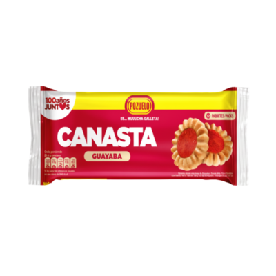 Pozuelo Canasta de Guayaba/Guava Basket Cookies 30/260 g