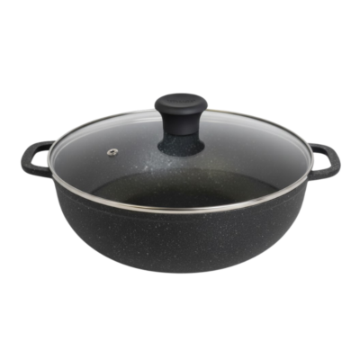 Imusa 00085 Caldero Gris/Charcoal Pot (30 cm / 6.9 qt) 1/2 U