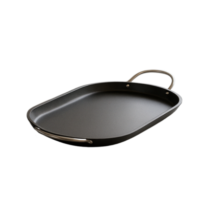 Imusa 52015 Comal Ovalado/Non Stick Oval Comal Carbon Steel (17 ") 1/6 U
