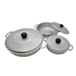 Imusa 80565 Caldero Aluminio/Aluminum Cauldron (26 cm) (4.8 qt) 1/4 U