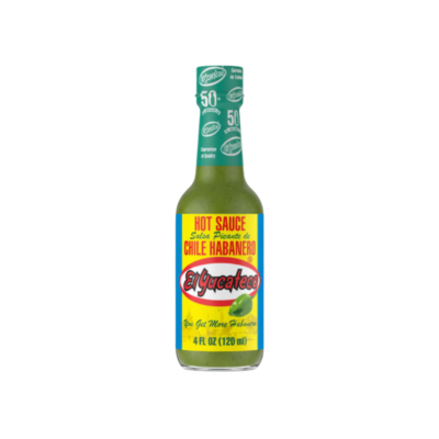 El Yucateco Chile Habanero Original/Habanero Hot Sauce 12/4 oz