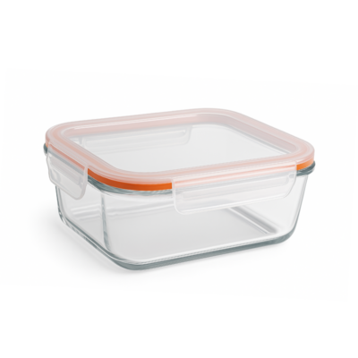 Imusa 11946 Recipiente Vidrio c/ Compartimento/Glass Container w/ Compartment (33.8 oz) 1/6 U
