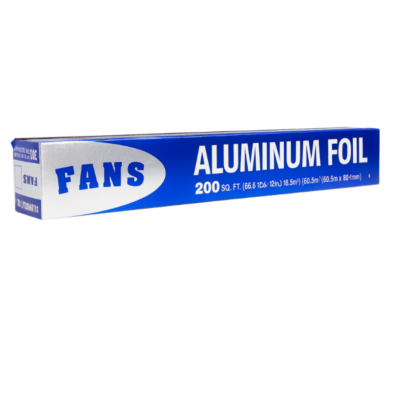 Fans Papel Aluminio/Tin Foil 12/200 Sq Ft