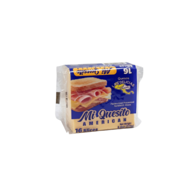 Las Delicias Mi Quesito Sandwich Amarillo/Yellow String Cheese for Sandwich 1/9.6 oz