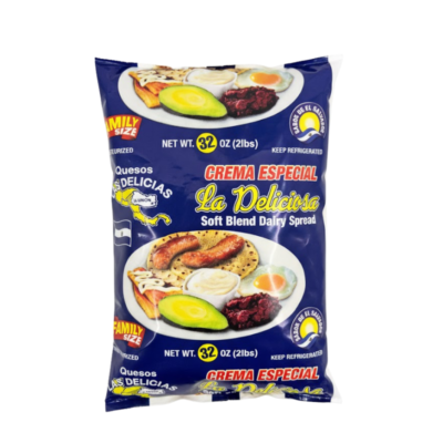 Las Delicias Crema Especial La Deliciosa (New) /Special Cream La Deliciosa 4/32 oz