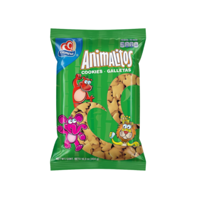 Gamesa Galleta Animalitos/Animal Assorted Cookies 12/16 oz