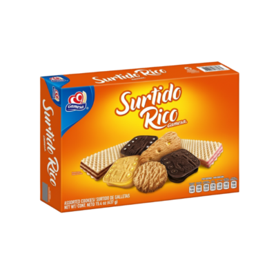 Gamesa Galleta Surtido Rico/Assorted Cookies 12/15.4 oz