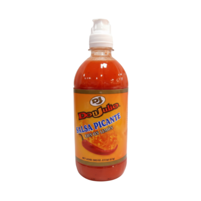 DJ Salsa Picante Roja/Red Hot Sauce 12/15.6 oz