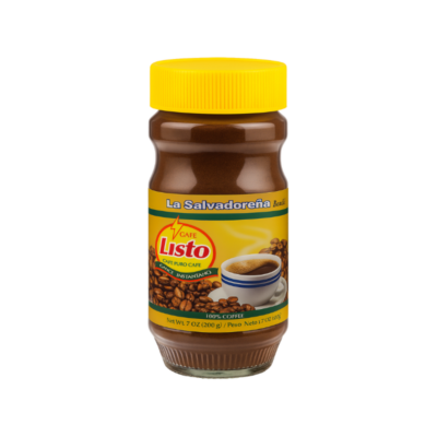 La Salvadoreña Café Listo Bote/Instant Coffee 12/200 g