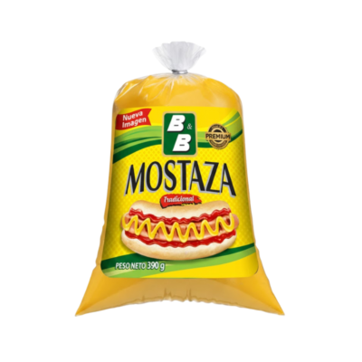 B&B Mostaza Tradicional/Mustard 8/12.44 oz