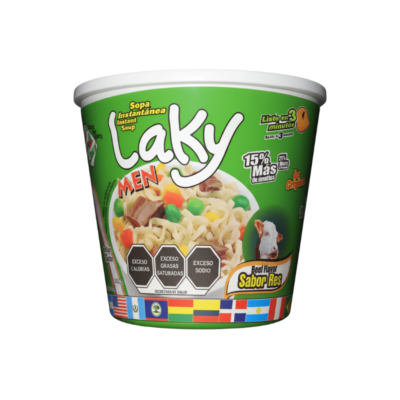 Laky Sopa Instantanea De Res/Beef Instant Soup 12/75 g