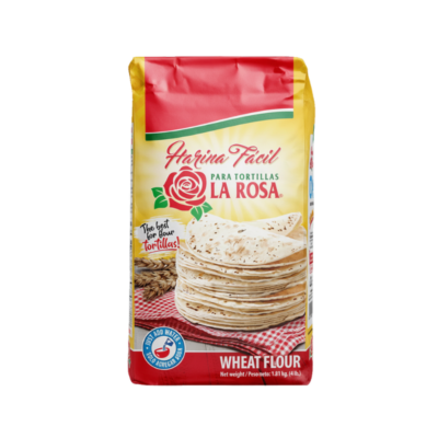 La Rosa Harina Facil para Tortilla/Wheat Flour Mix 8/4 Lbs