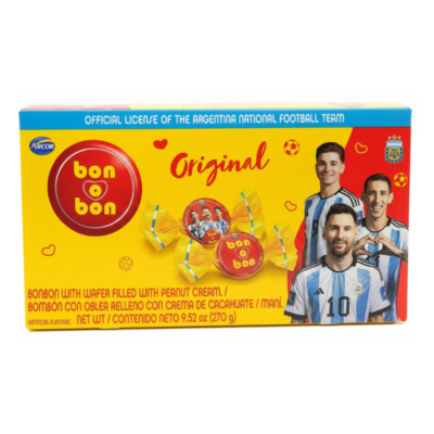 Bon o Bon Relleno de Cacahuate-Mani /Peanut-Filled 1/270g
