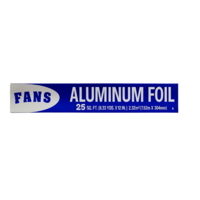 Fans Papel Aluminio/Tin Foil 35/25 U