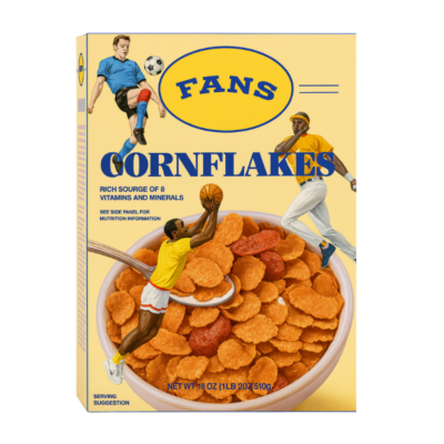 Fans Corn Flakes 12/18 oz