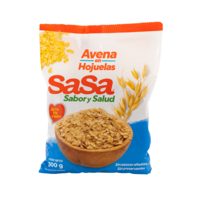 Sasa Nica Avena en Hojuelas/Whole Oat Flakes 18/360 g