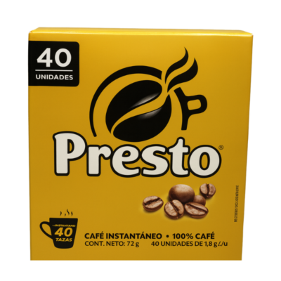 Nestle Cafe Presto Amarillo (Caja)/Instant Coffee (Box) 1/140 g