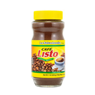 La Salvadoreña Café Listo Granulado/Granulated Instant Coffee 6/200 g