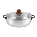 Imusa 00009 Caldero Pulido/Polished Pot (30×10 cm / 6.9 qt) 1/4 U