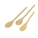 Imusa 71109 Set Cucharas de Madera/Wooden Spoon Set (3 pc) 1/12 U