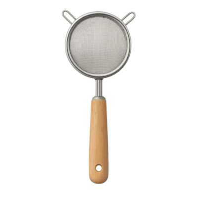 Imusa 71191 Colador Mango Madera/Strainer Wooden Handle (2 ") 1/4 U