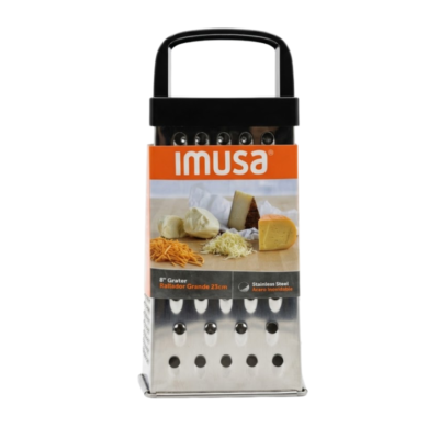 Imusa 71048 Rallador /Tin Grater (3 mm) (8 ") 1/12 U