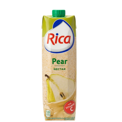 Rica Jugo Pera / Pear Juice (Caja) 12 / 1lt