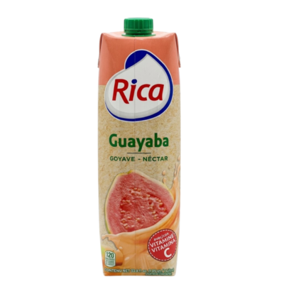 Rica Jugo de Guayaba / Guava Juice (Caja) 12 / 1lt
