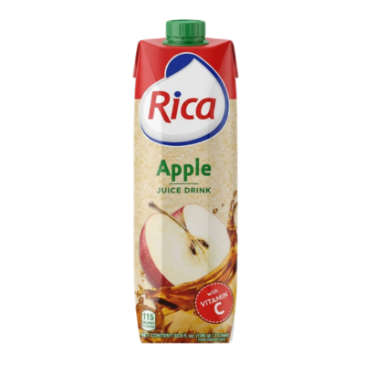 Rica Jugo de Manzana/ AppleJuice (Caja) 12 / 1lt