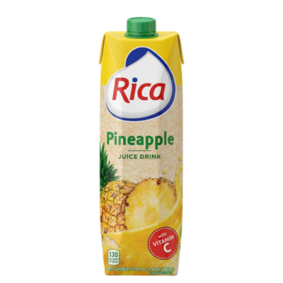 Rica Jugo de Piña / Pineapple Twist Juice (Caja) 12 / 1lt