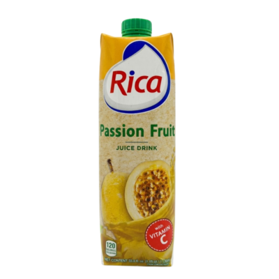 Rica Jugo de Maracuya / Passion Fruit Juice (Caja) 12 / 1lt