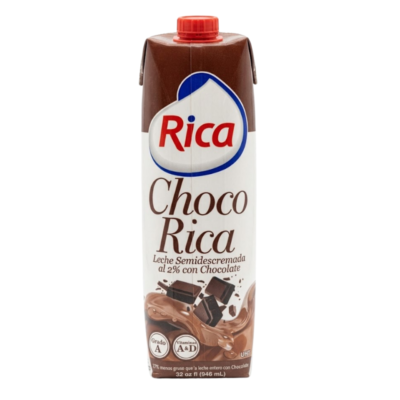 Rica Jugo Chocorica / Chocolate milk Juice (Caja) 12 / 1lt